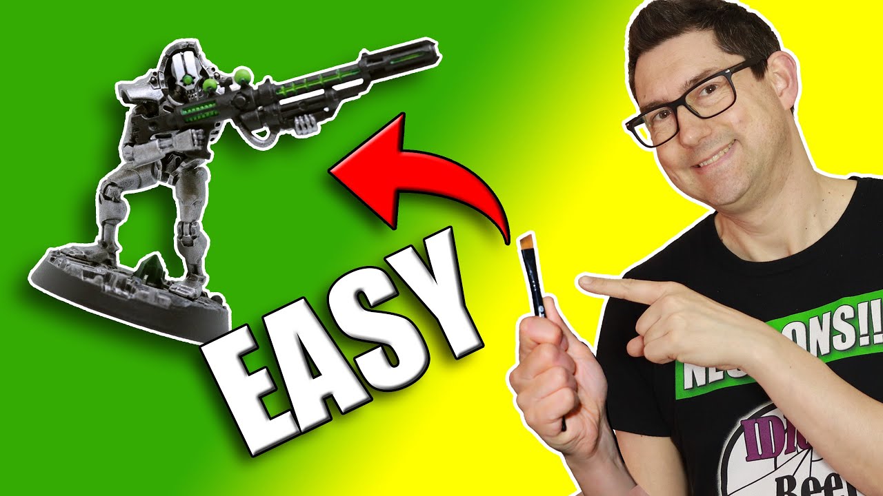 Easy Necron Painting Tutorial - Deathmarks