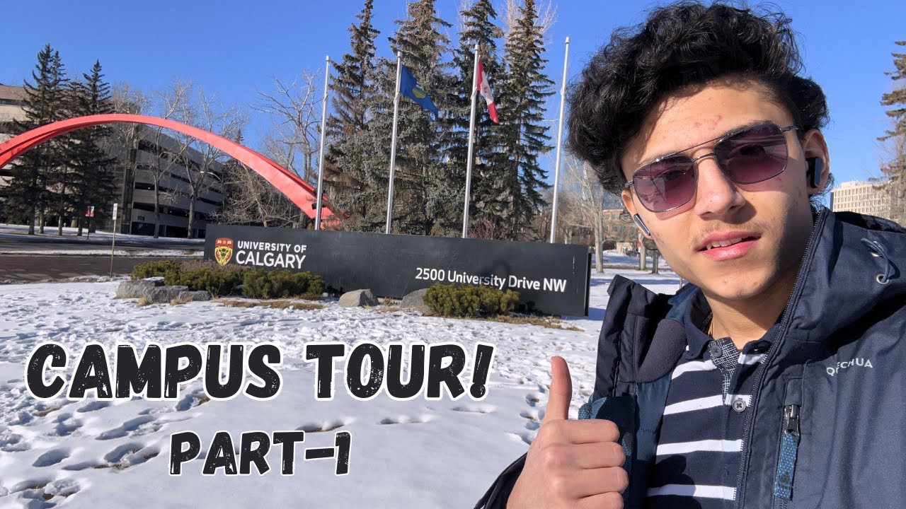 University of Calgary Campus Tour! (Part-1) | Krish Sharma