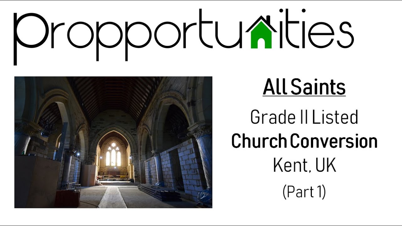 Grade II Listed Church - Conversion to Flats & Town House - PART 1
