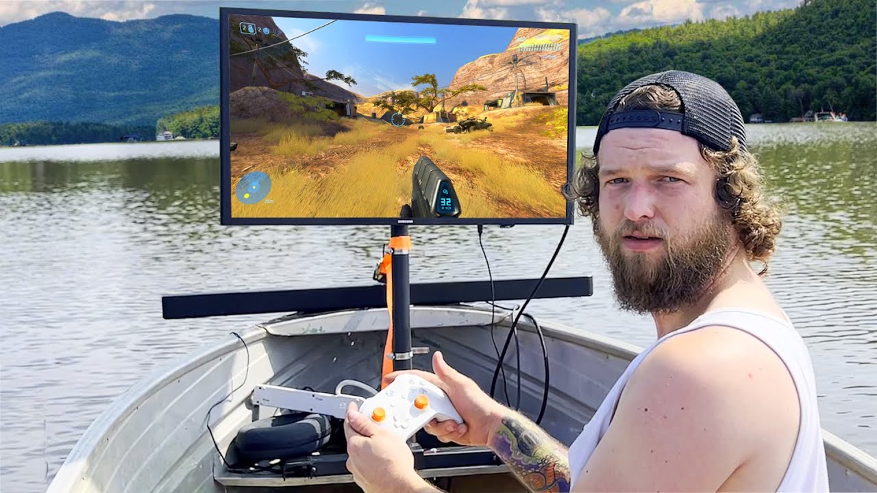 Can I Beat Halo Before We Catch a Fish?