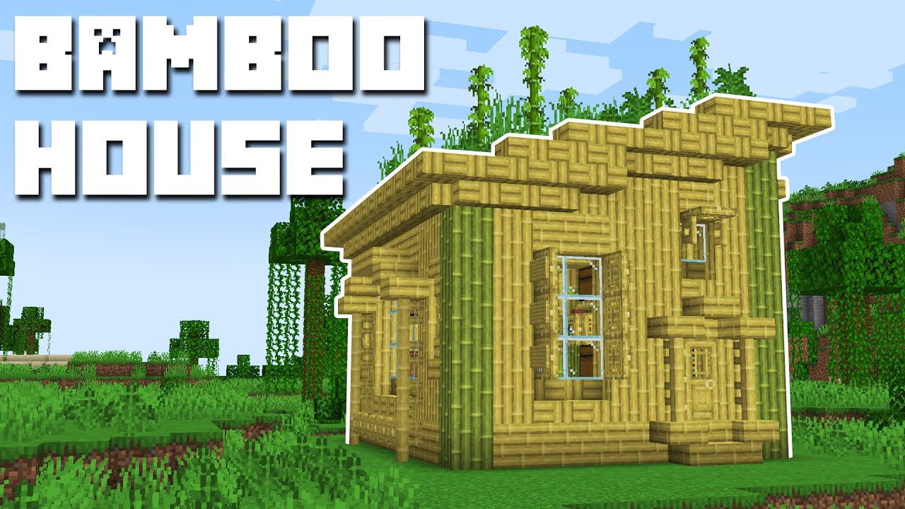 Minecraft 1.20 - Bamboo House Tutorial (How to Build)