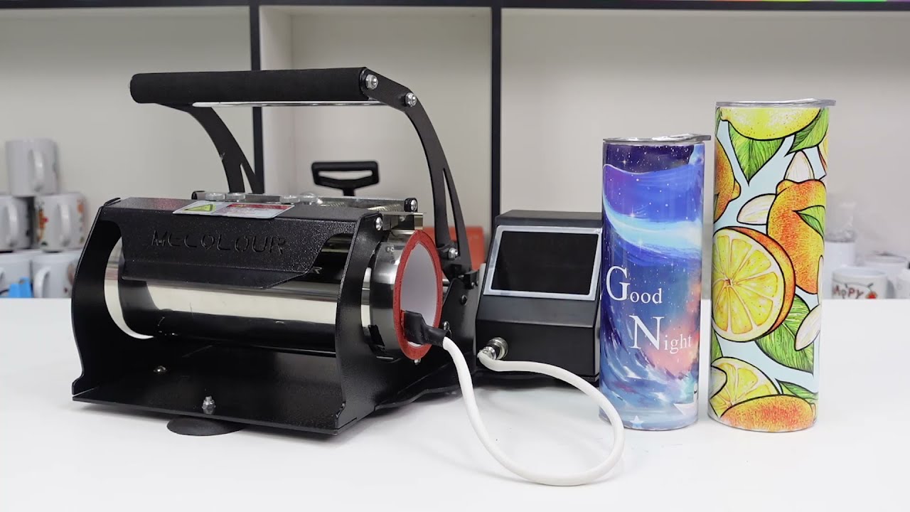 How To Choose Mecolour Mug Press Machine To Print Skinny Sublimation Tumblers?