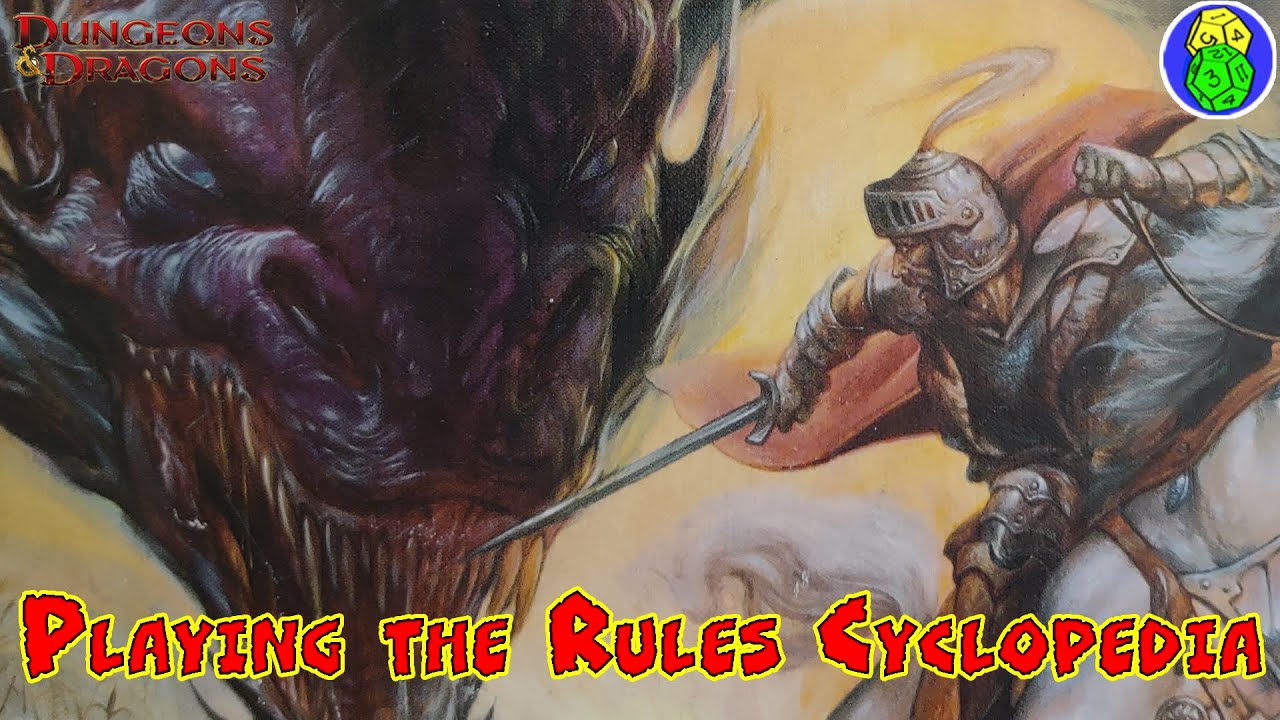 How To Play The Rules Cyclopedia