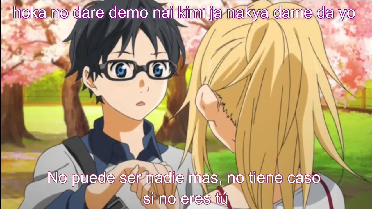 【AMV】 'Kirameki' Ending 1 v2  sub espa&ntilde;ol (Shigatsu wa Kimi no Uso)