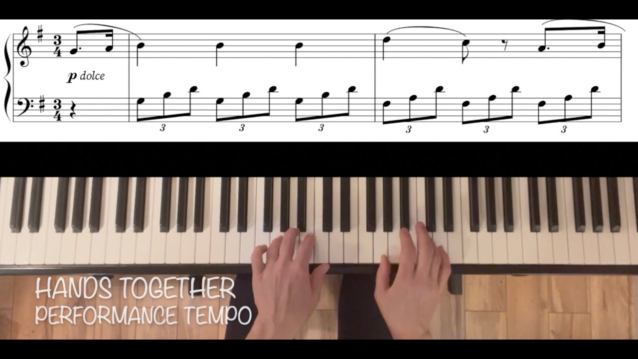 Anton Diabelli, Sonatina in G Major, op. 151 no.1. Piano tutorial and practice aid with full score.