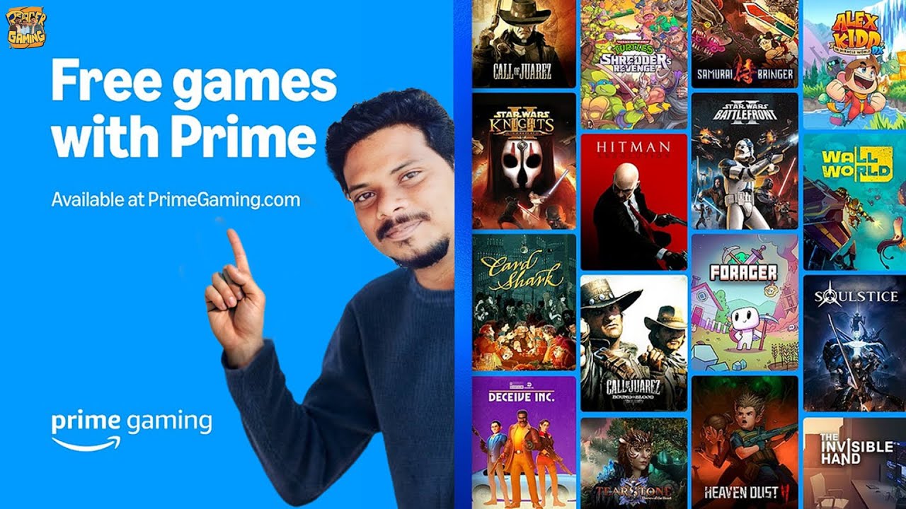 FREE GAMES ON PRIME GAMING 🤩 Dont miss it 🔥🔥