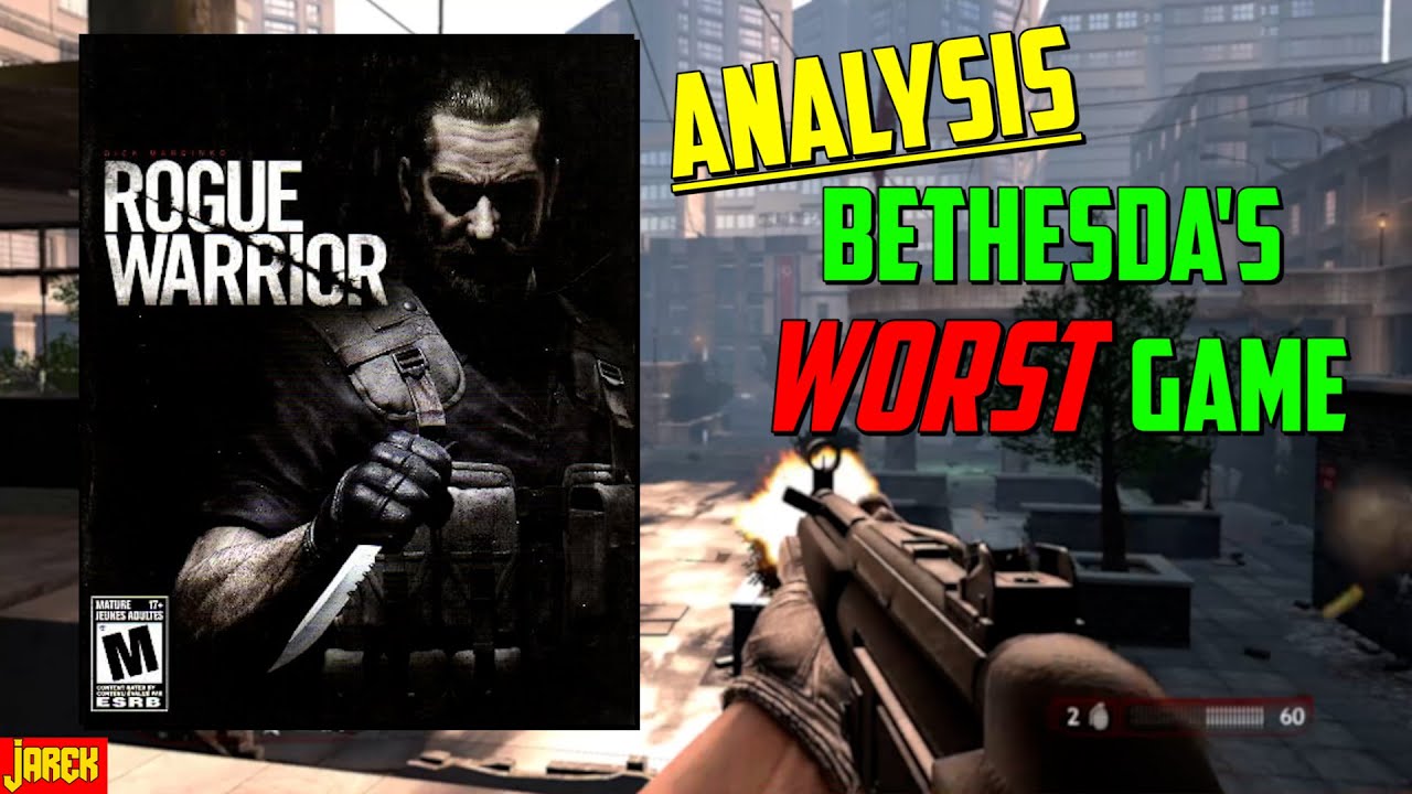 Analyzing Bethesda's WORST Game - Rogue Warrior - JarekTheGamingDragon