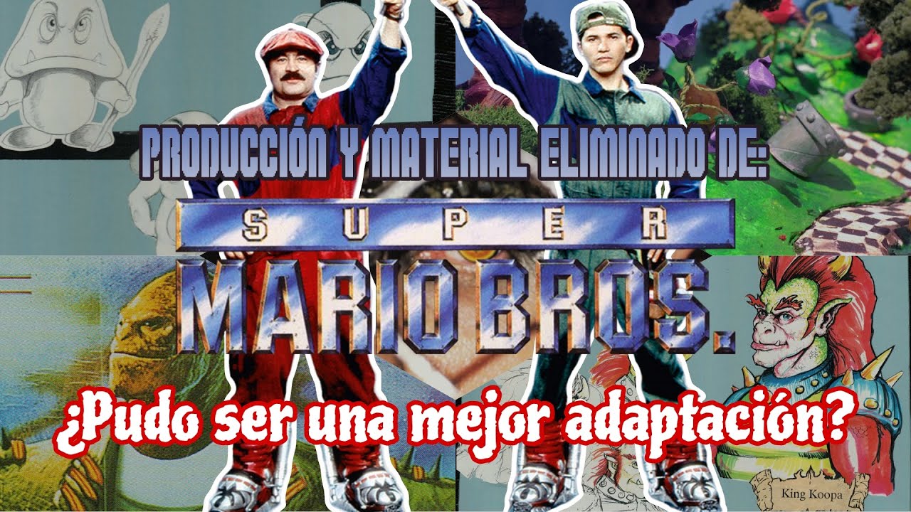 Producción y Material Eliminado de: Super Mario Bros (1993)