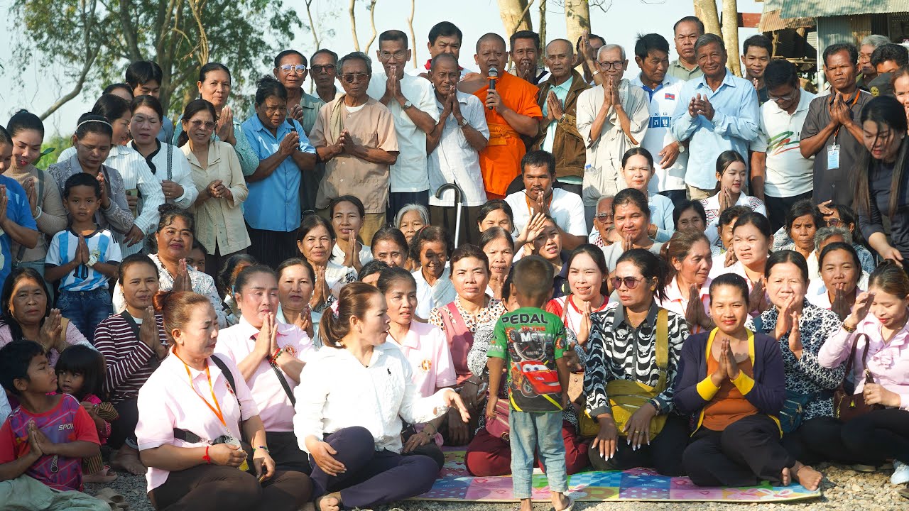 ទីទួលប្រាសាទទួលបុរាណទុកចោលរាប់រយឆ្នាំពេលនេះបានអភិវឌ្ឍន៍ហើយ មនុស្សមកធ្វើបុណ្យច្រើនកុះករ