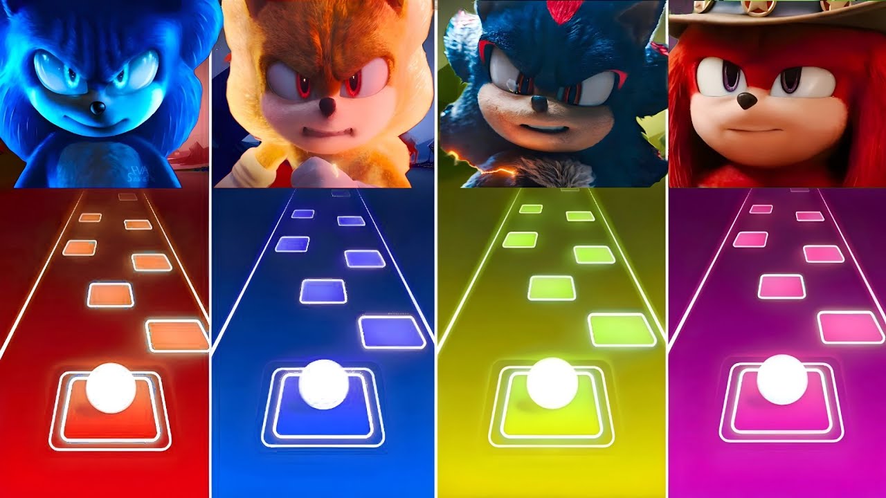 🔴 Sonic SUPER 😱 OTHER HEDGEHOG 3 Tiles Hop 🎯 Cedm rush 🟢 #115