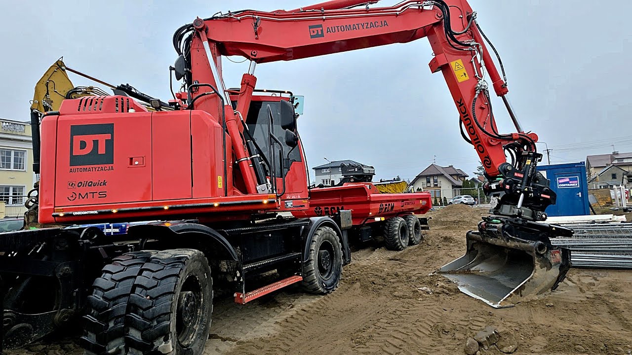 Volvo Ewr170 Oilquick RCM | благоустройство газона