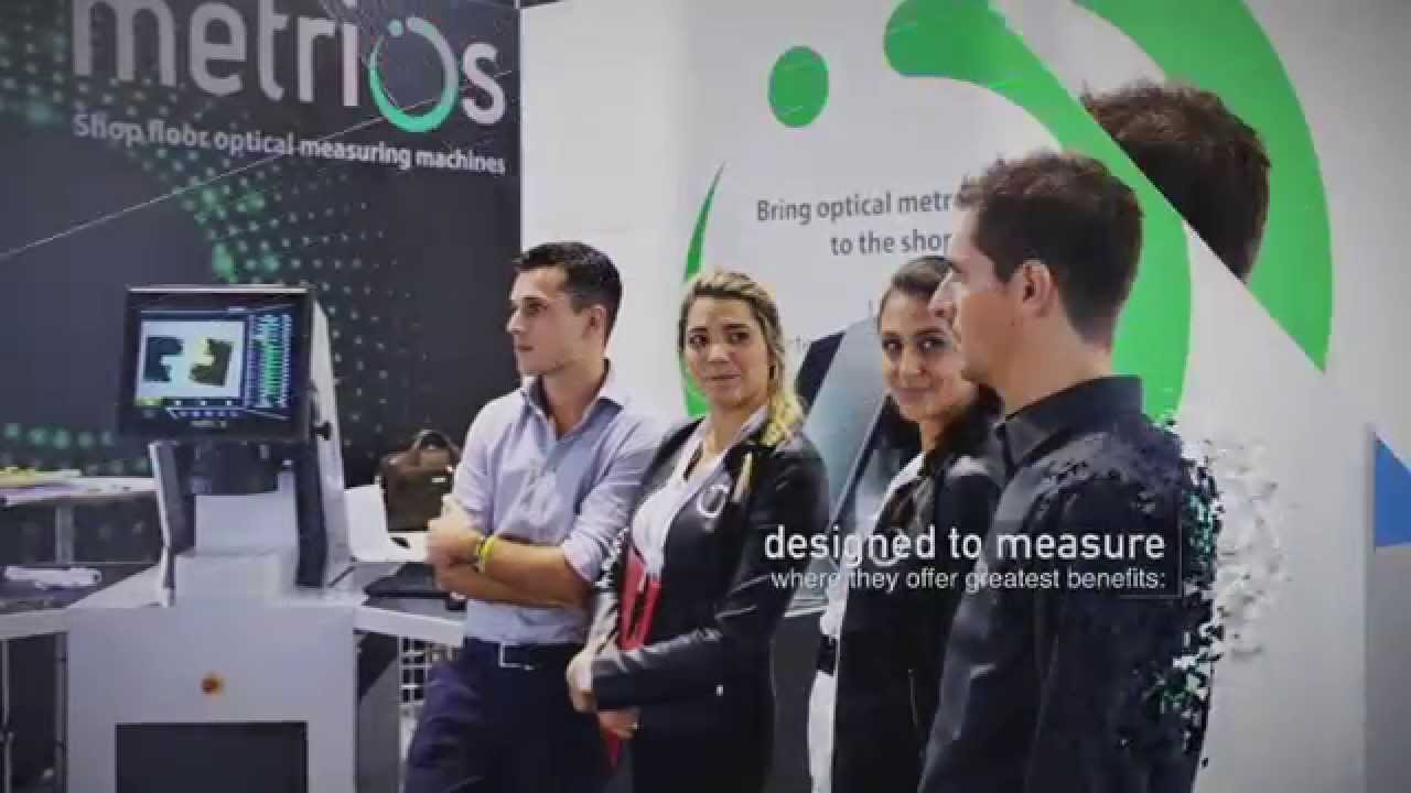 Metrios - Optical measuring machines for the shopfloor - EMO 2015