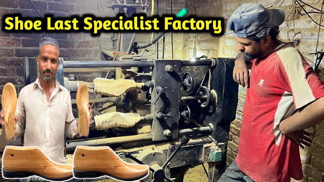 How to Make Wooden Shoe Lasts || Shoe Design process || Shoe Making machine