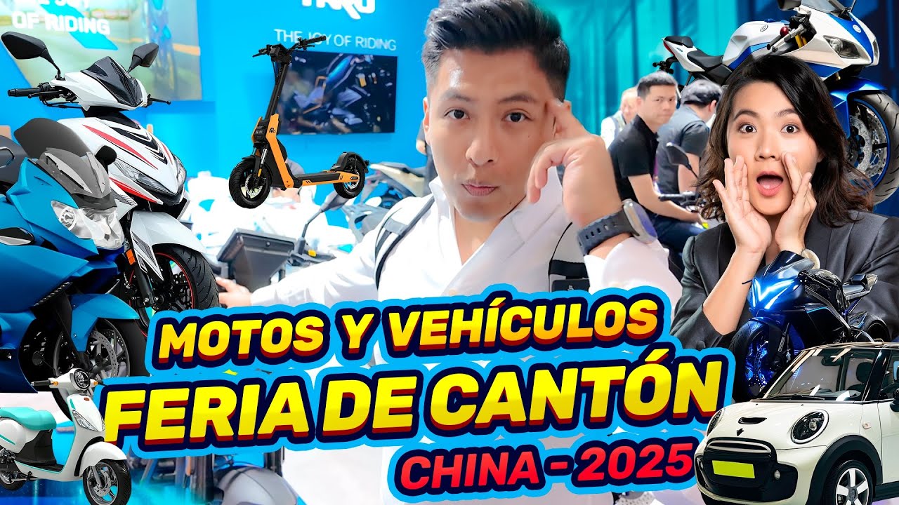 Futuristas MOTOS y SCOOTERS desde LA FERIA DE CANTÓN en China