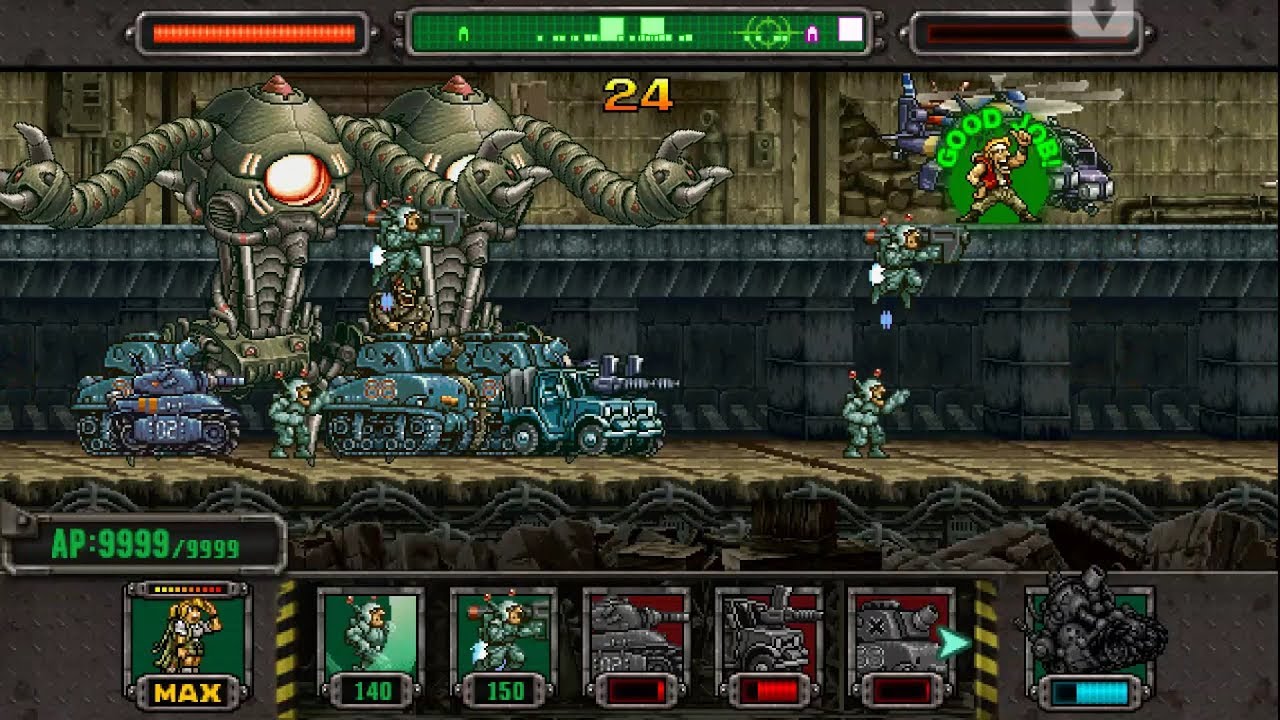 [HD]Metal slug Defense. WIFI!  FUTURE MORDEN  Deck!!! (1.46.0 ver)
