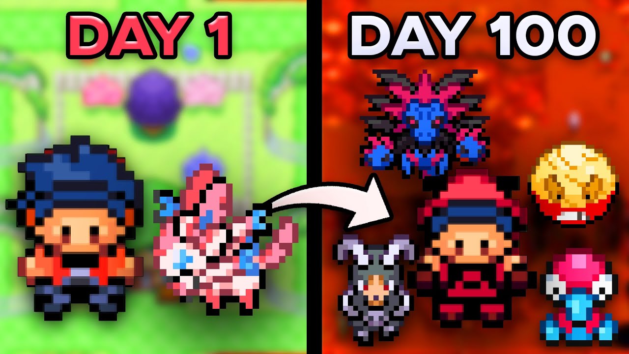 I Played Pokemon Pathways For 100 Days... It Was So Much Fun! (New Fan Game)