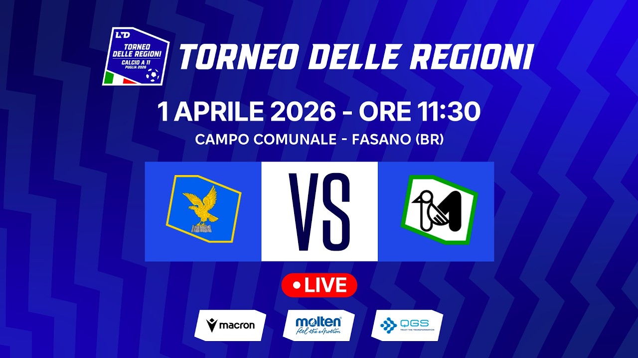 TDR U17 2026 | QUARTI DI FINALE | FRIULI V.G. VS MARCHE | LIVE