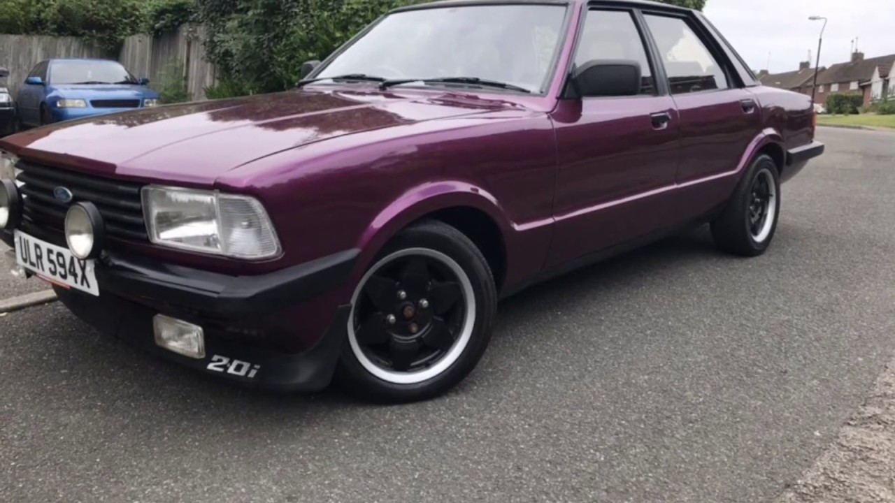 Mk5 Ford Cortina 2.0 purple resto