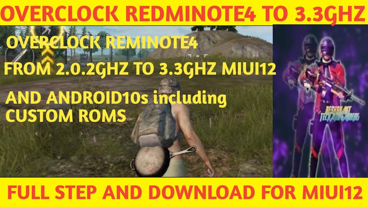 Redmi:How to overclock ram in redminote4 from 2.0.2Ghz to 3.3Ghz full proof explained with all steps