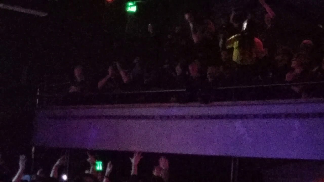 Epic Balcony Dive @ The Roseland Theater 2017
