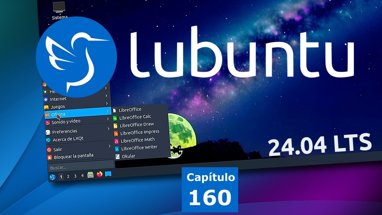 Lubuntu 24.04 LIVIANO con base SÓLIDA de Ubuntu ideal Bajos Recursos