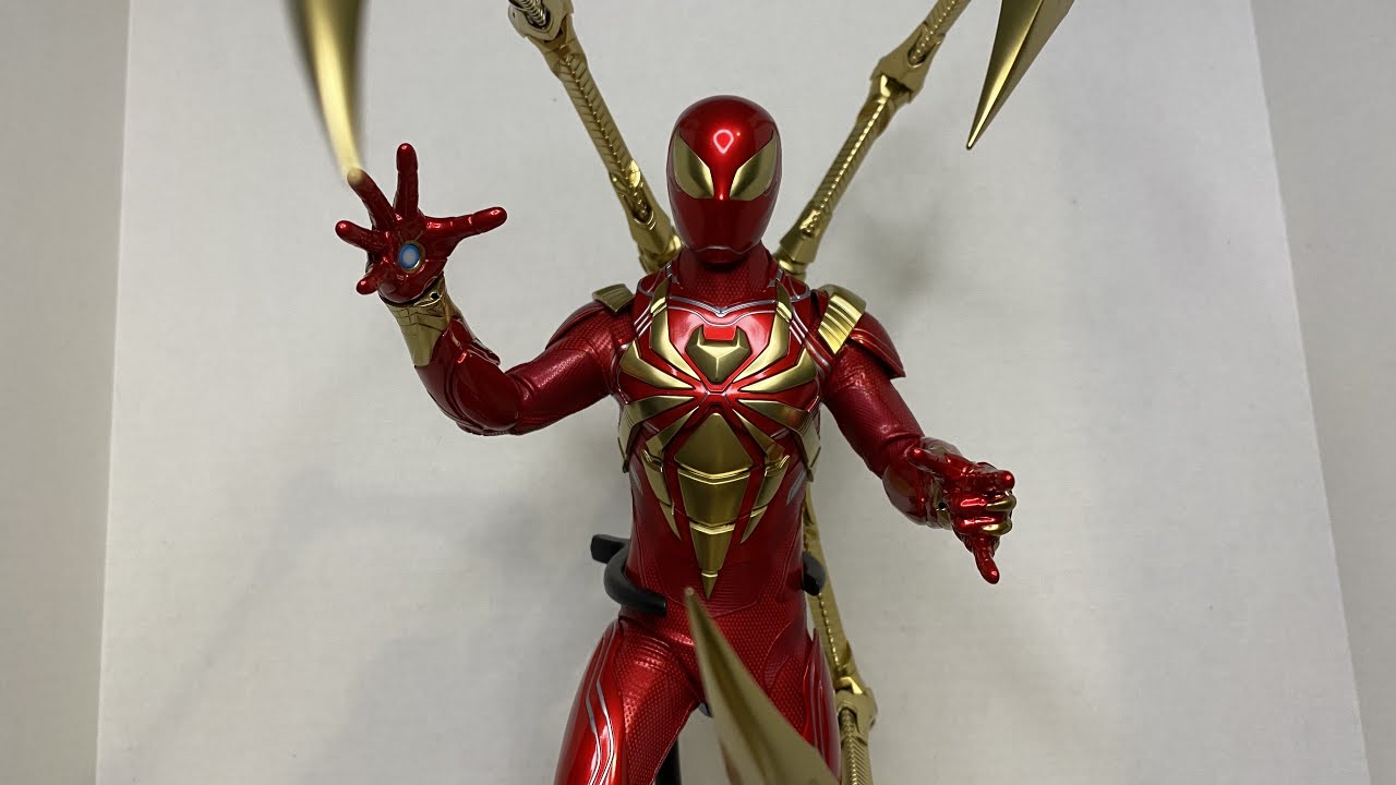 Spider-Man PS4 Hot Toys Iron Spider Armor 1/6 Scale Video Game Action Figure Review