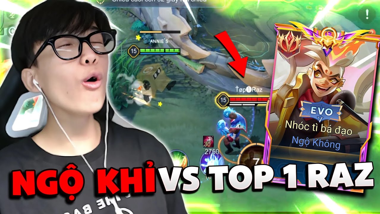 Go Đầu Moi Cầm Wukong Cóc Đầu Top1 Raz