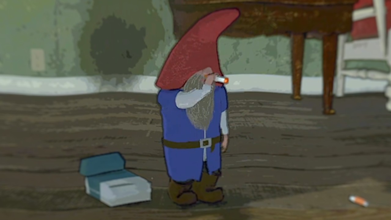 GRANNY SIMULATOR ALE GRAMY GNOMAMI | BURGLIN' GNOMES