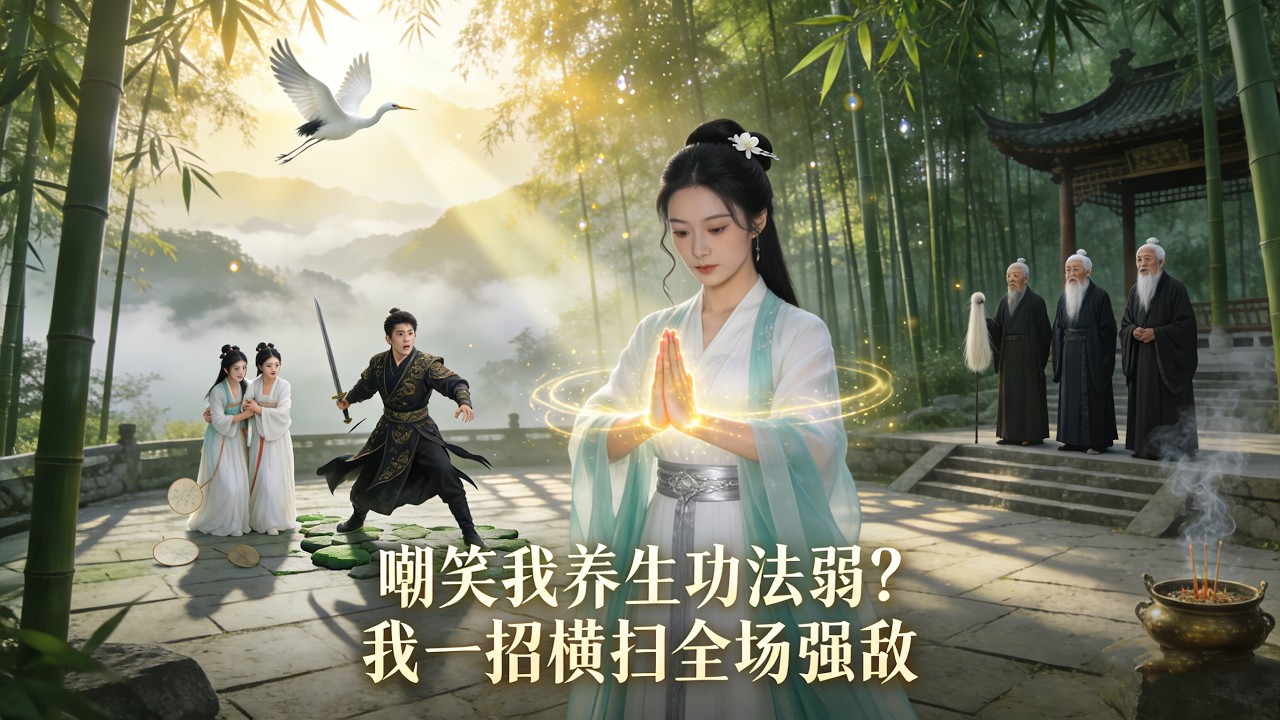 【你管這叫養生功法？】（全集 FULL）她練的養生訣，一掌鎮壓全場天才&hellip;