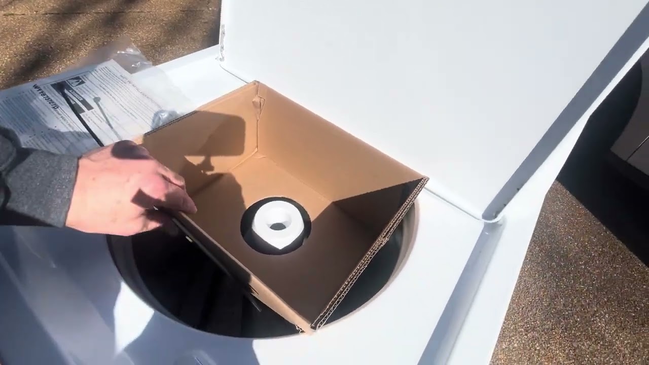 Broken Whirlpool Washer Out, New Amana Replacement In ….. (Made by Whirlpool) Full Video