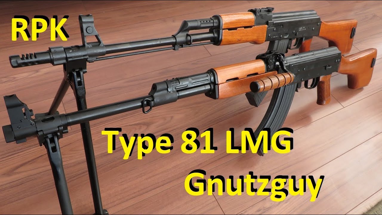 Why Type 81 LMG (Clubfoot) is better than RPK? Review. Blued & Phosphate Limited Edition