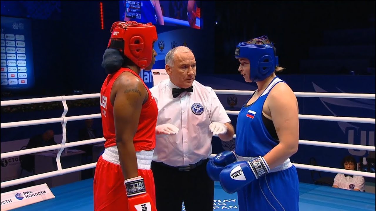 QF (W+81kg) PERKINS Danielle (USA) vs TKACHEVA Kristina (RUS) /AIBA WWCHs Ulan Ude 2019