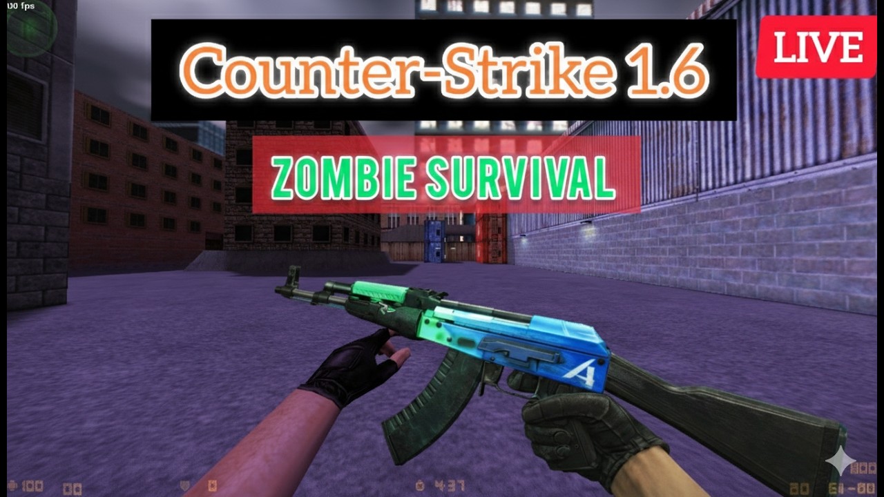 Roses Are Red, Zombies Are Dead — CS 1.6 LIVE #cs16   #cs2