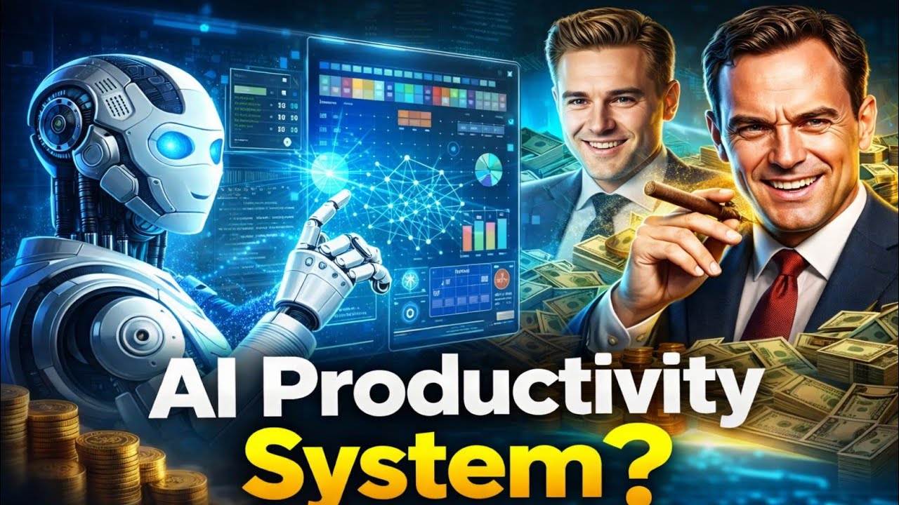 The AI Productivity System Millionaires Use to Get 10x More Done (Work Less, Achieve More)