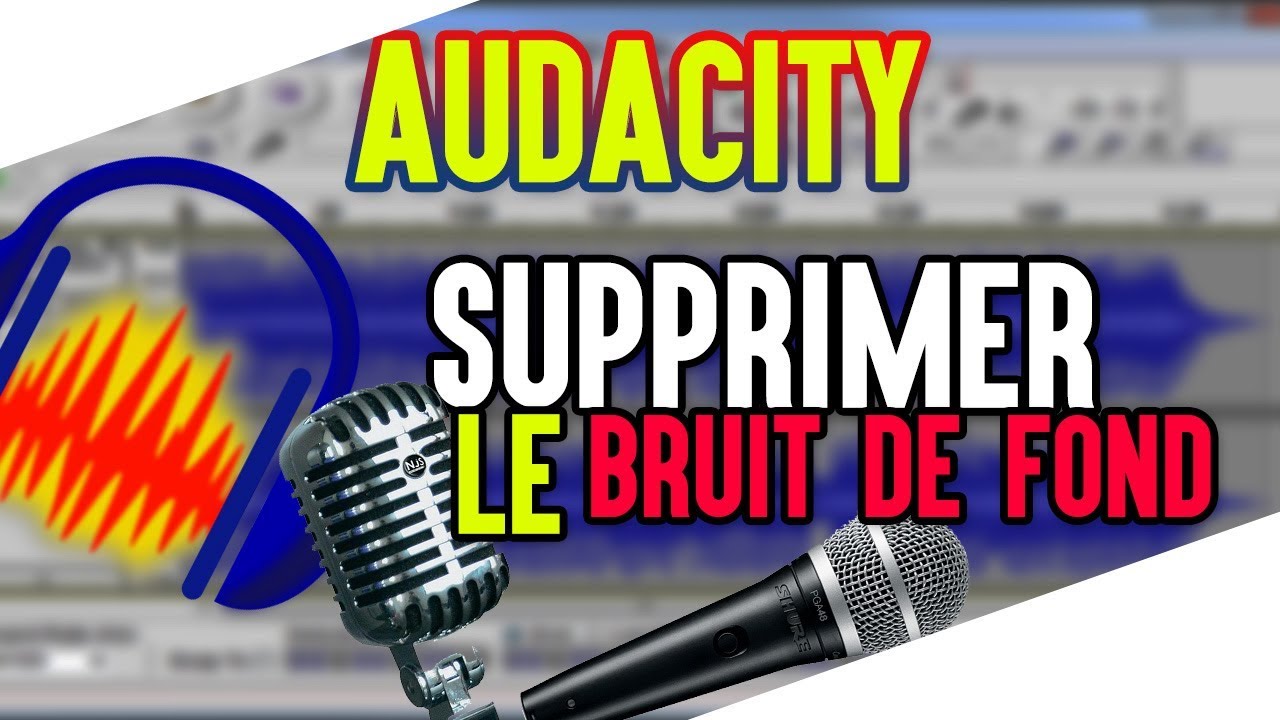 Tutoriel Audacity - Comment supprimer le bruit de fond/grésillement ?