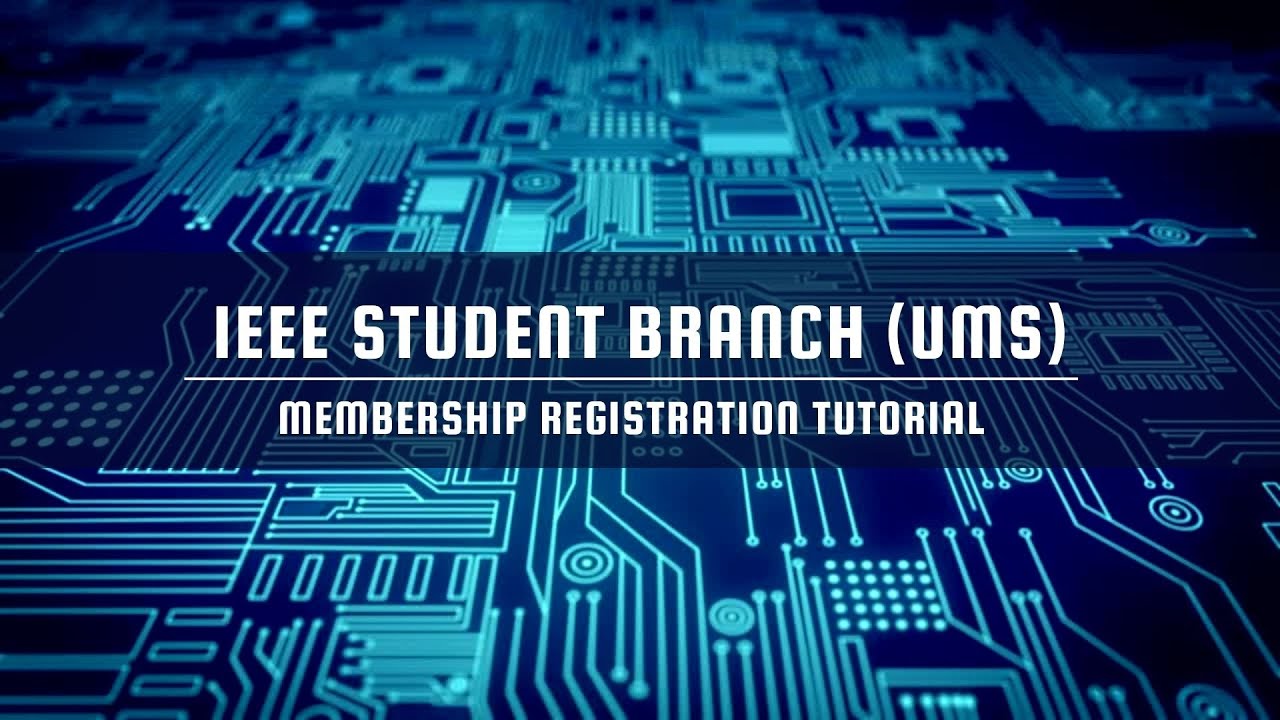 IEEE UMS BRANCH MEMBERSHIP REGISTRATION 2024