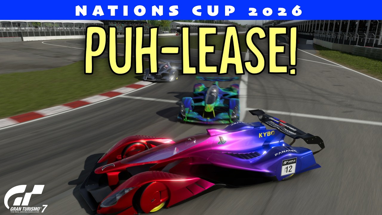 Кубок наций GT7 • Преодоление падения на первом круге