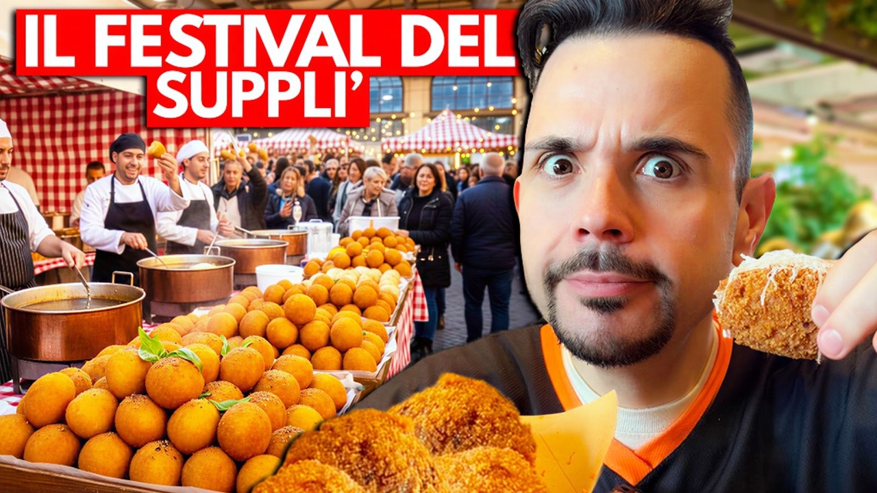 Sono Andato al Festival del SUPPLI' a ROMA e ho Assaggiato TUTTO!