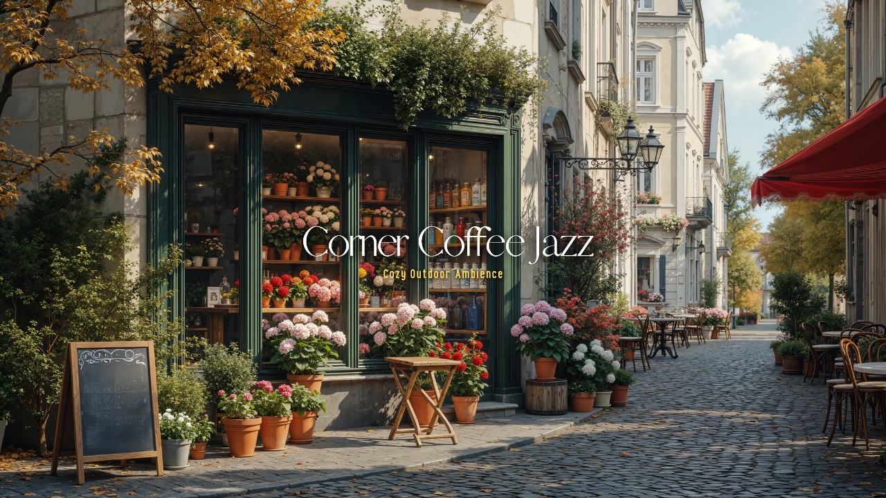 Уютная Джазовая Атмосфера В Кафе Corner Coffee Shop | Спокойная Джазовая Обстановка В Кафе | Джаз...