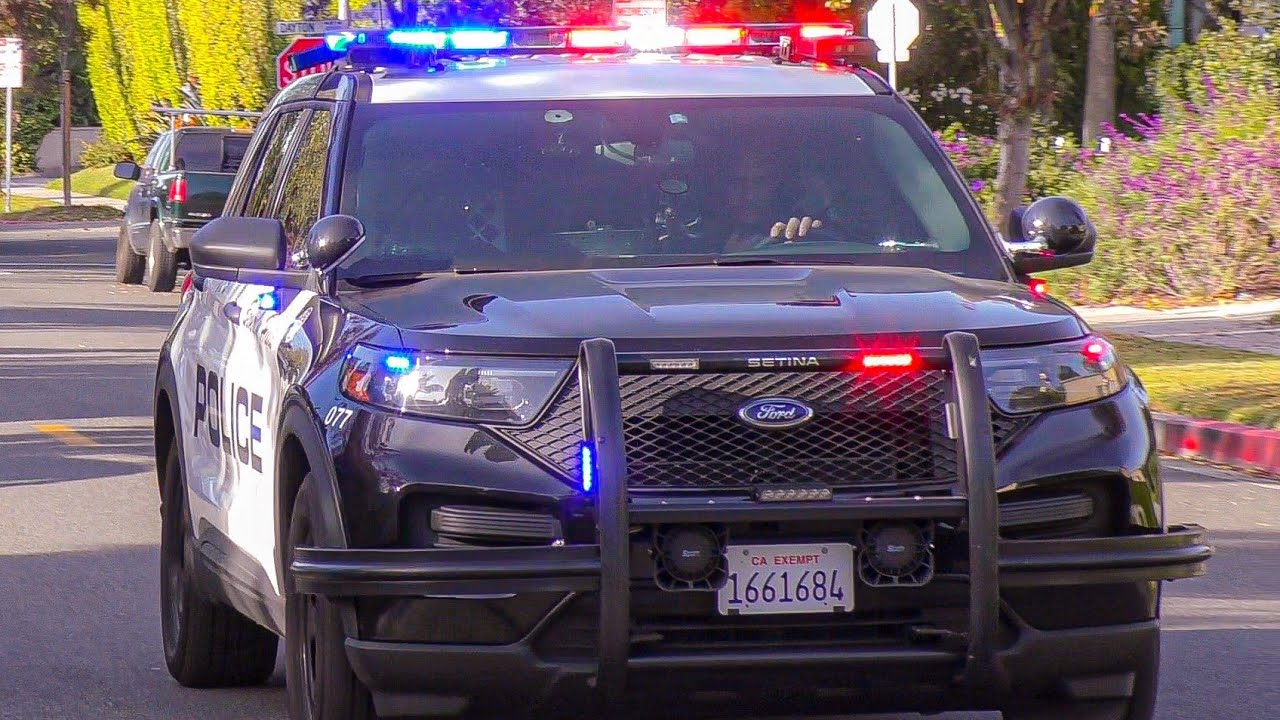 *NEW K9 UNIT* Beverly Hills Police Responding Code 3