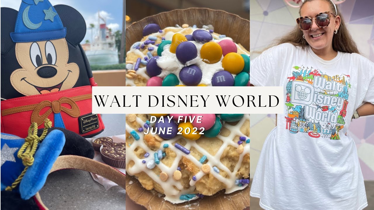 WALT DISNEY WORLD VLOG | SOLO TRIP | DAY FIVE HOLLYWOOD STUDIOS & MAGIC KINGDOM - JUNE 2022 🎥🏰🎇