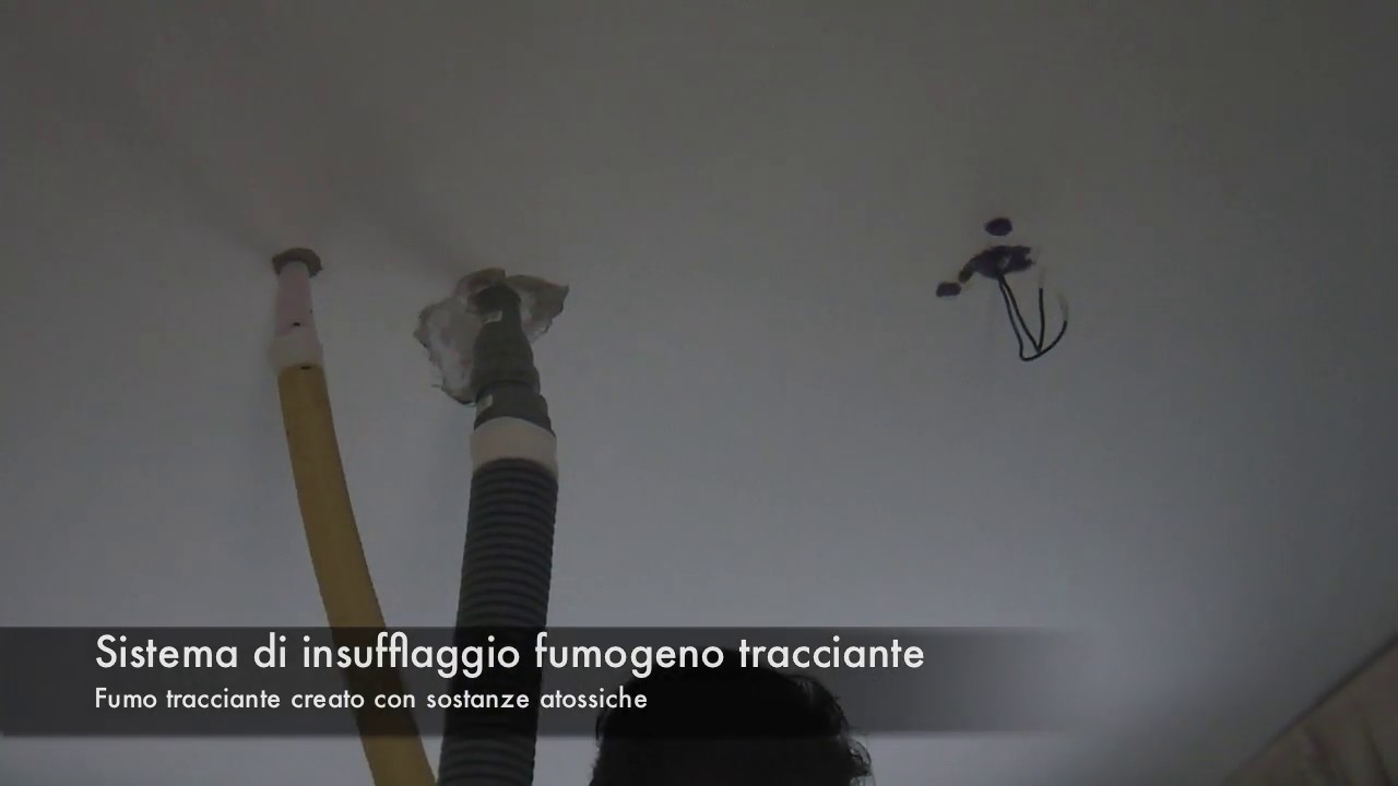 Ricerca infiltrazione da terrazza