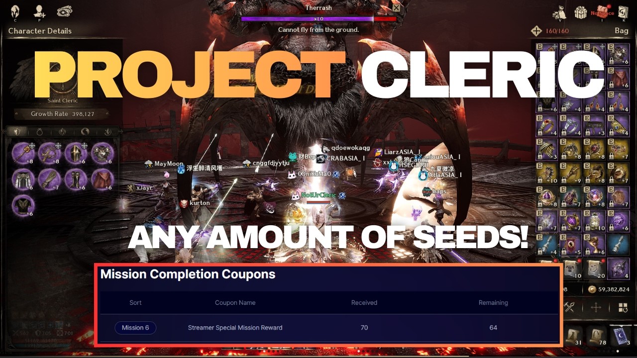 🔴NIGHTCROWS LIVE: HOW TO CLERIC PO ?