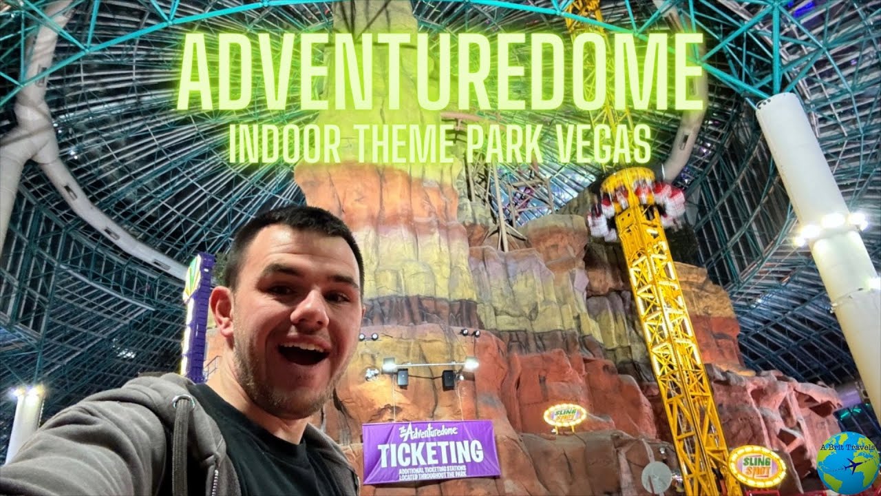 Adventuredome Las Vegas! ЕДИНСТВЕННЫЙ крытый тематический парк в Вегасе! Отель Circus Circus