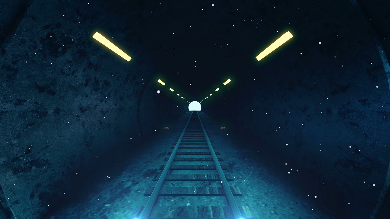 Tunnel VJ Motion Background || Neon Light Tunnel Free VJ Loops - free motion background