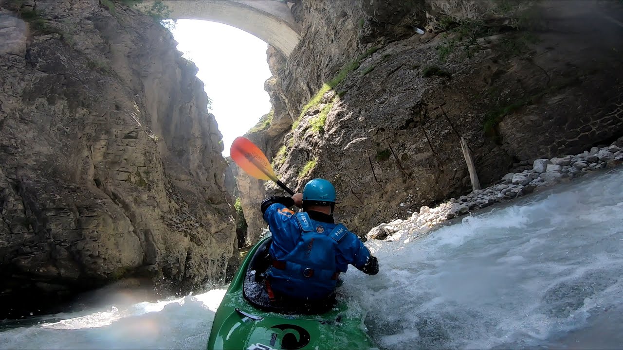 Beautiful scenery in Briancon Gorge [French Alps] June 23
