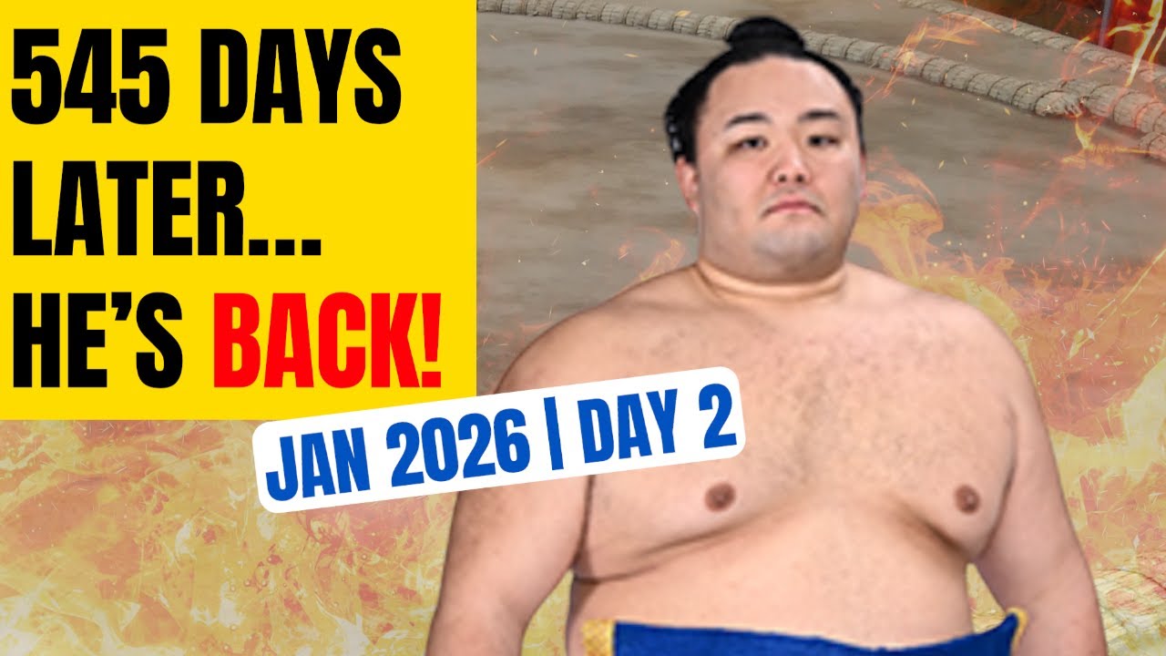 HE&rsquo;S BACK! Asanoyama&rsquo;s First Makuuchi Win in 545 Days (Day 2)