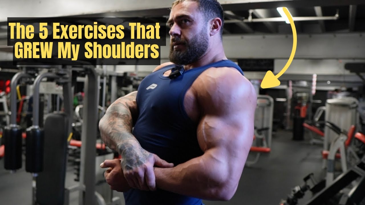 Level Up Your Shoulder Gains with These Five Exercises ￼