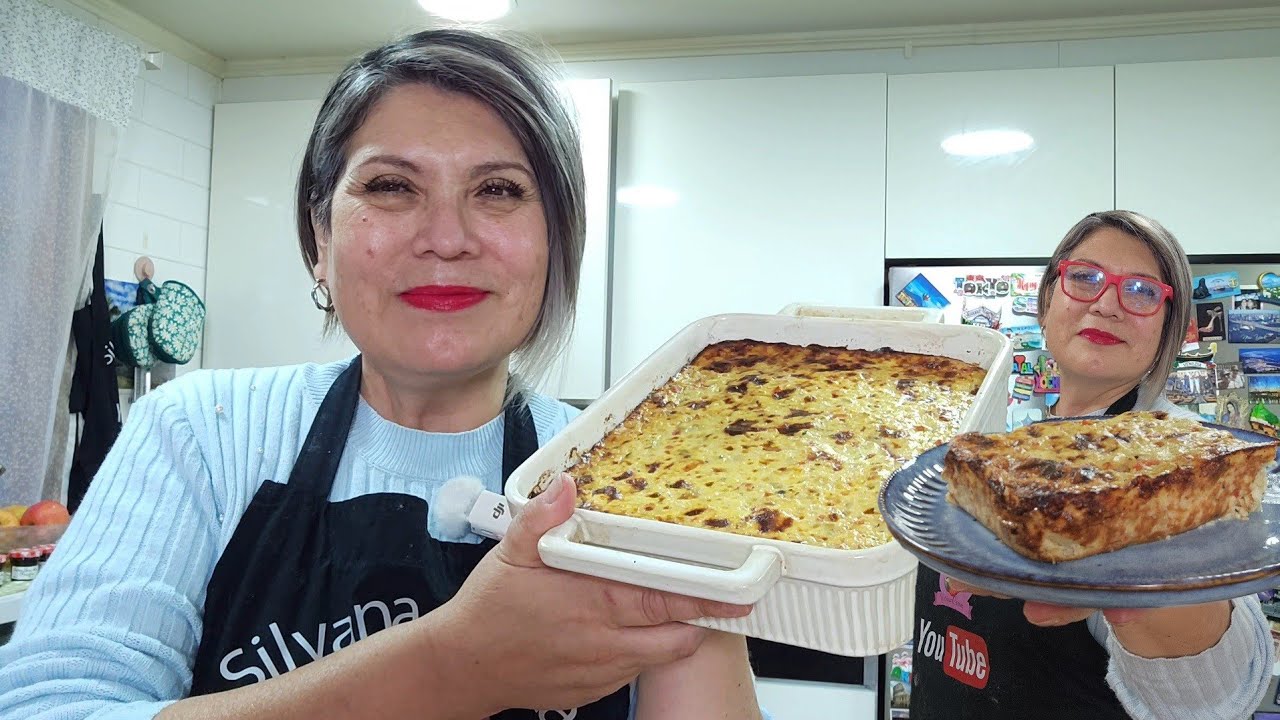 Budin de Coliflor delicioso Comida de casa -   cauliflower pudding  SilvanaCocina