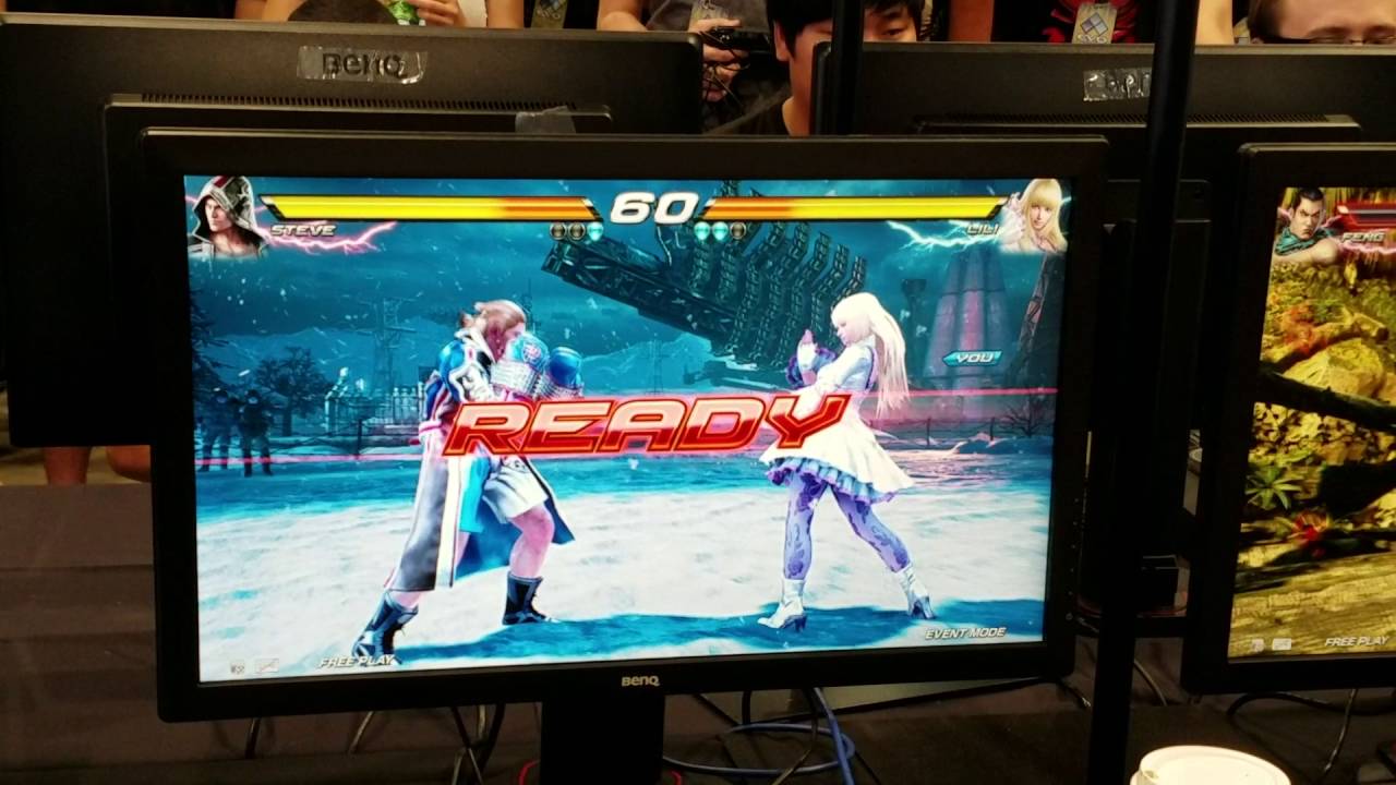Evo 2016 - T7FR - King Aeon (Steve) Vs. Reflex (Lili) 1of3